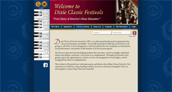 Desktop Screenshot of dixieclassic.com